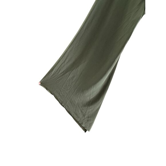 NWT Misa Los Angeles Teget V-Neck Drape Long Sleeve High-Low Midi Dress XS/S - Picture 6 of 14